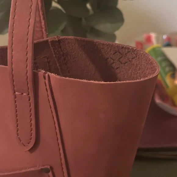 PLG Large Juliette Leather Tote Bag - Picture 3 of 9